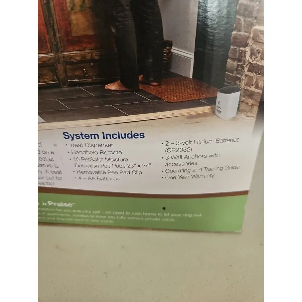 PetSafe Train N Praise Puppy Dog Potty Training System PDT00-13649 New In Box